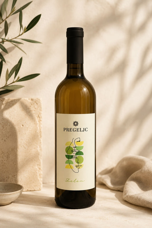 Zelen-pregeljc-vindeli-wijn